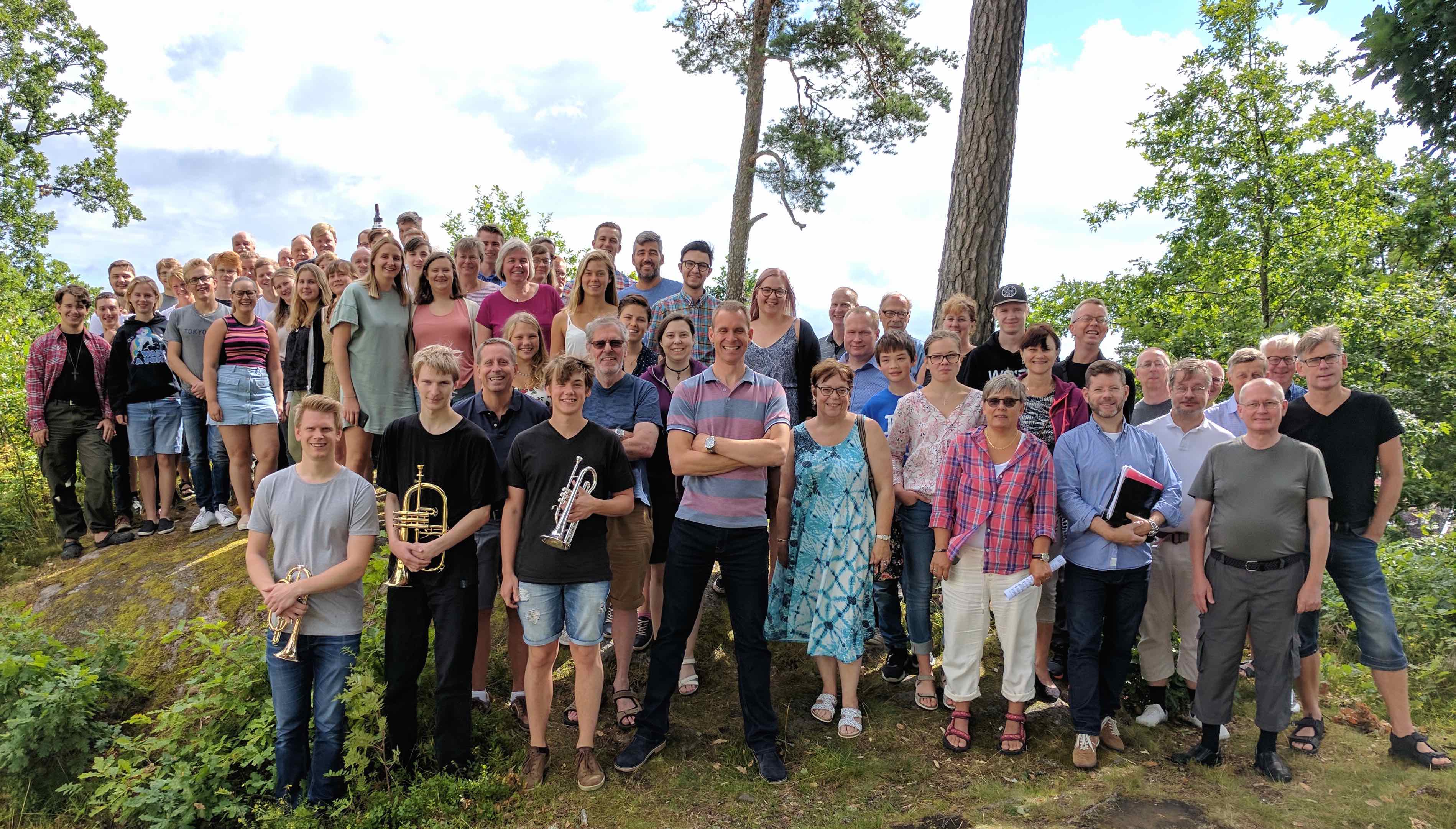 Sommarmusikskola - Brassläger på Södra Vätterbygdens Folkhögskola i Jönköping